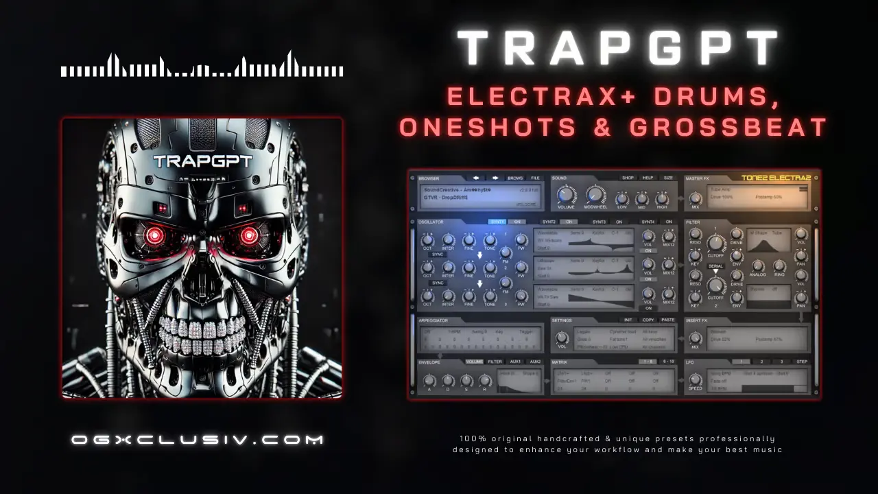 TrapGPT (ElectraX, Oneshots, Drums & Grossbeat)