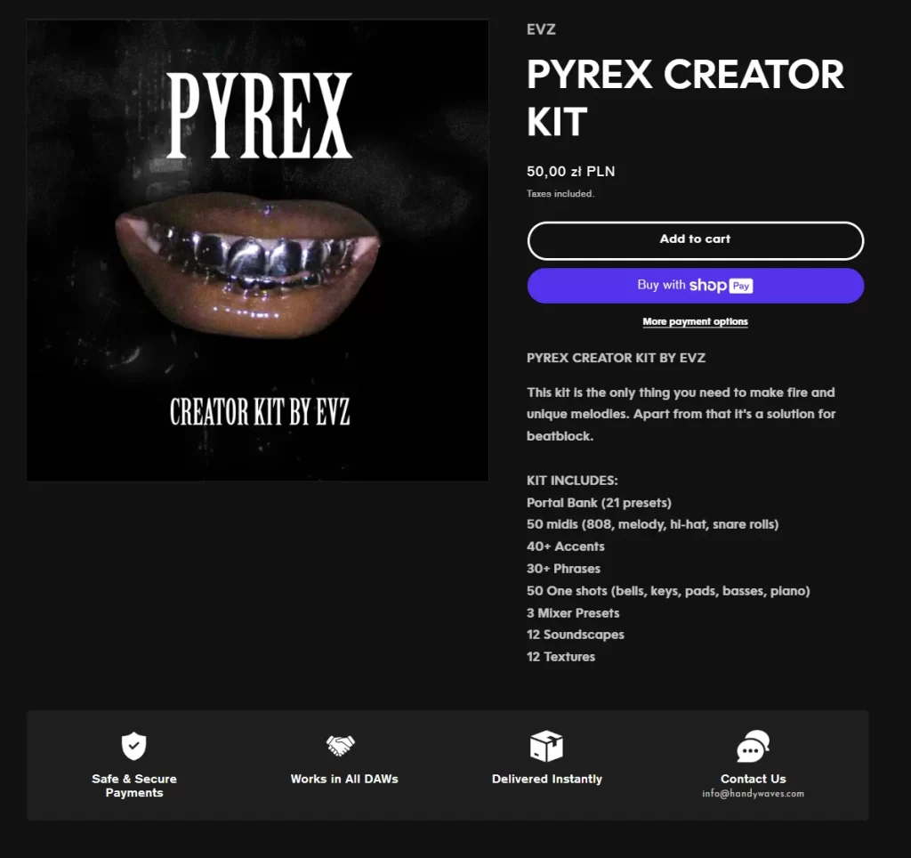 EVZ PYREX CREATOR KIT