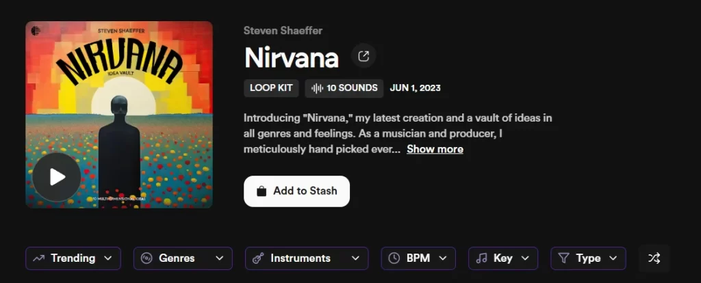Nirvana Sample Library