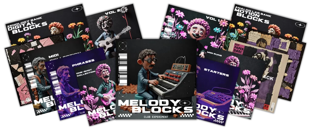 Melody Blocks Collection β 600+ MIDIs, Guitar Phrases & Synth Starters for Hit Productions