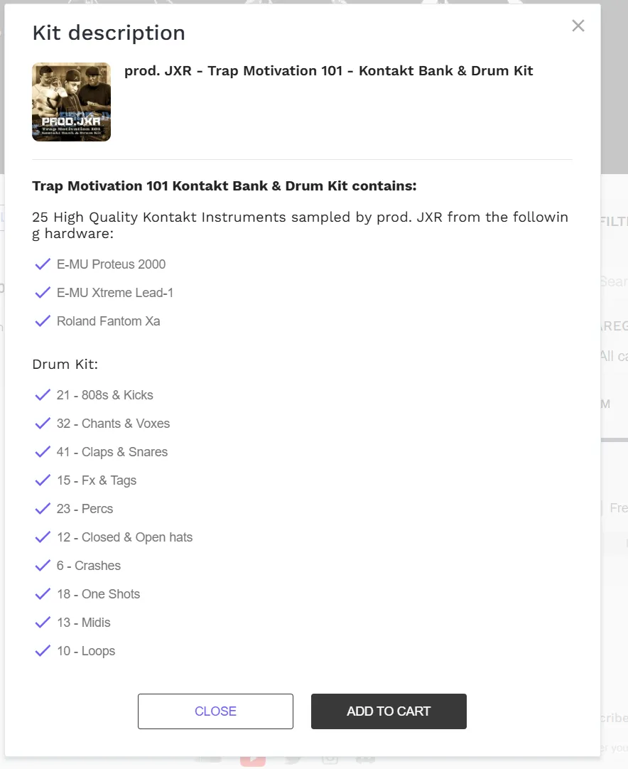 Trap Motivation 101 Kontakt Bank & Drum Kit