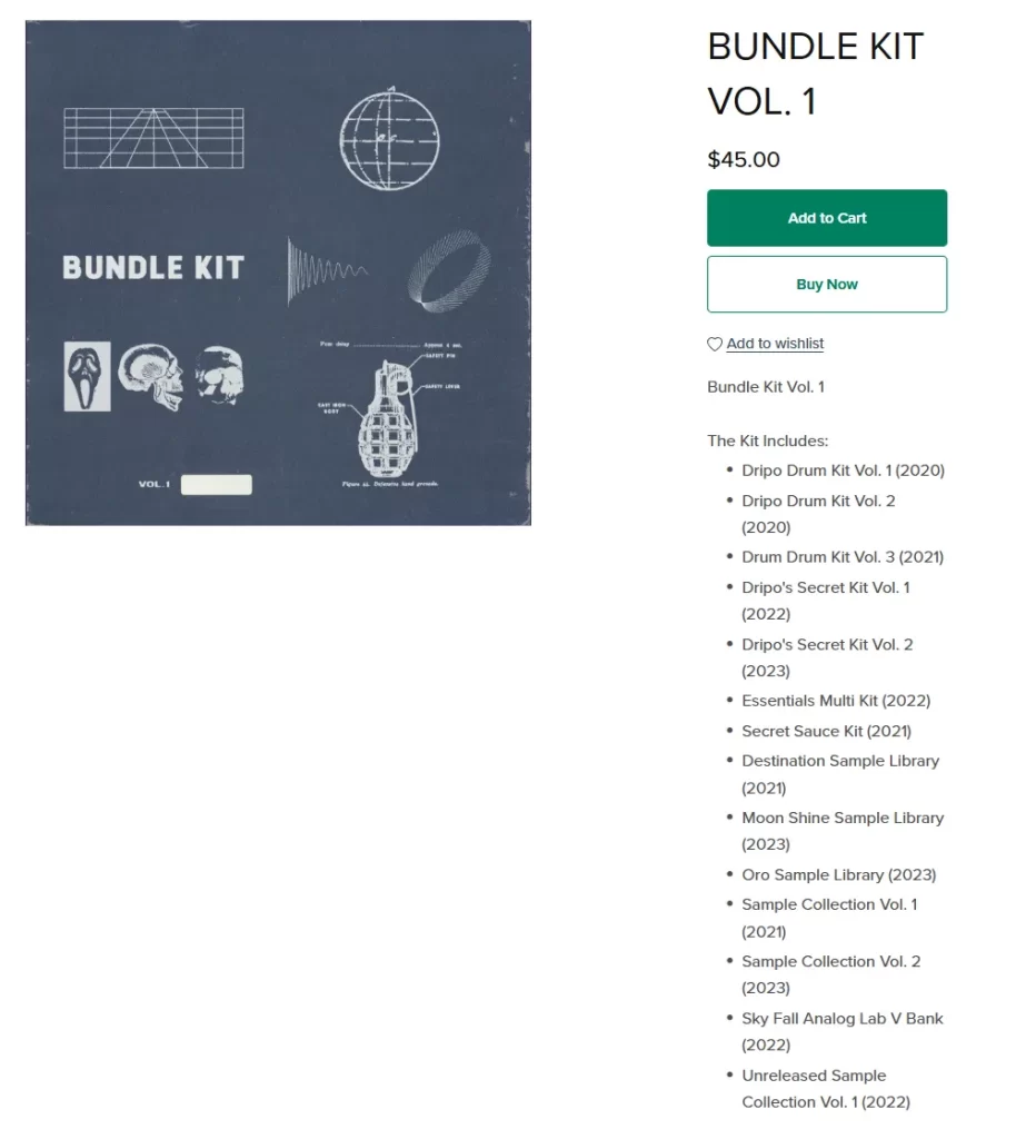 dripo ⋮ bundle kit vol. 1