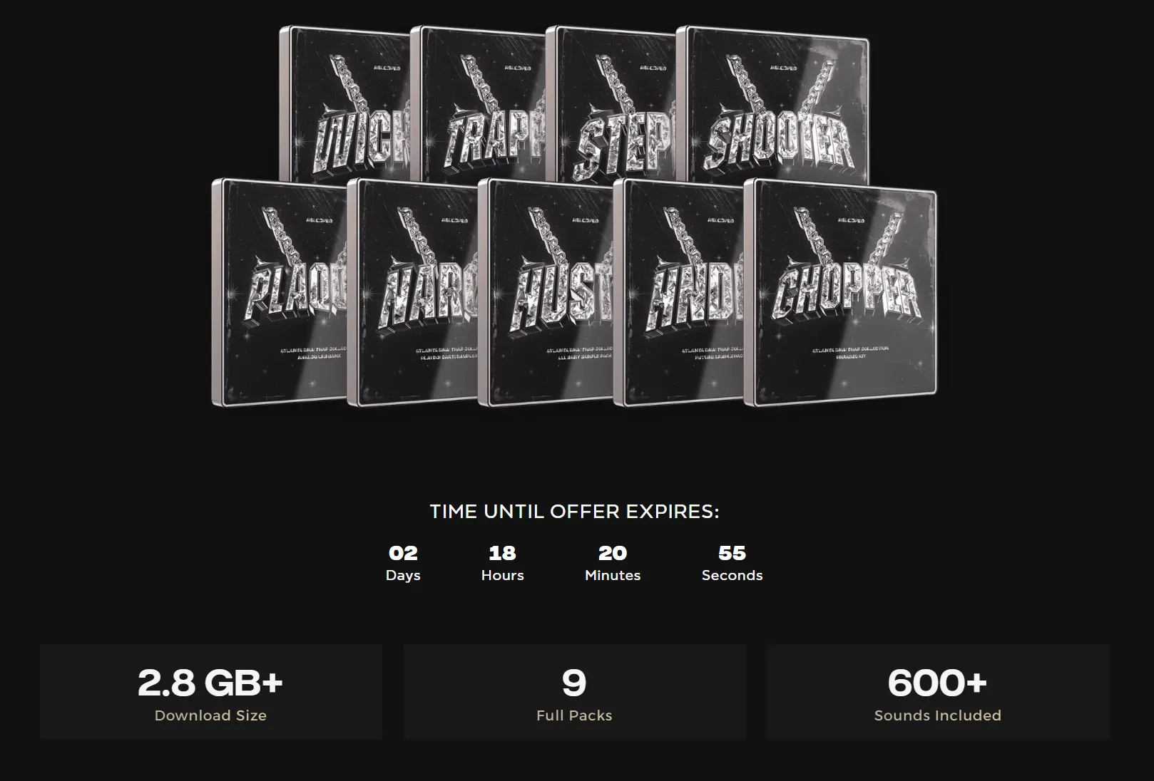 ATLANTA DNA Platinum Edition – 9 Trap Kits for Future, Lil Baby & Carti Beats