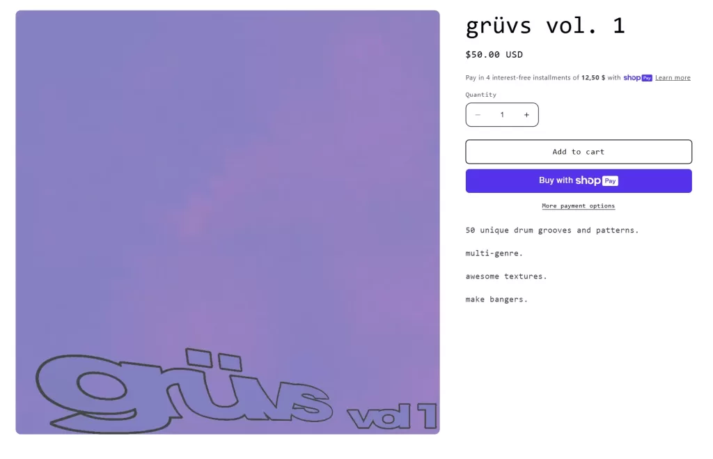 grüvs vol. 1 cover - micro+tonal