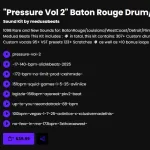 Pressure Vol 2 Drum Kit cover