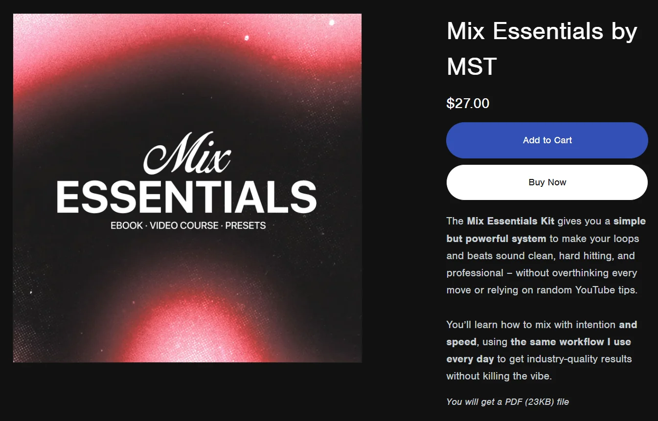 Mix Essentials cover