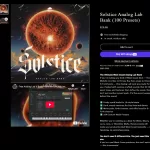 Solstice Preset Bank Cover