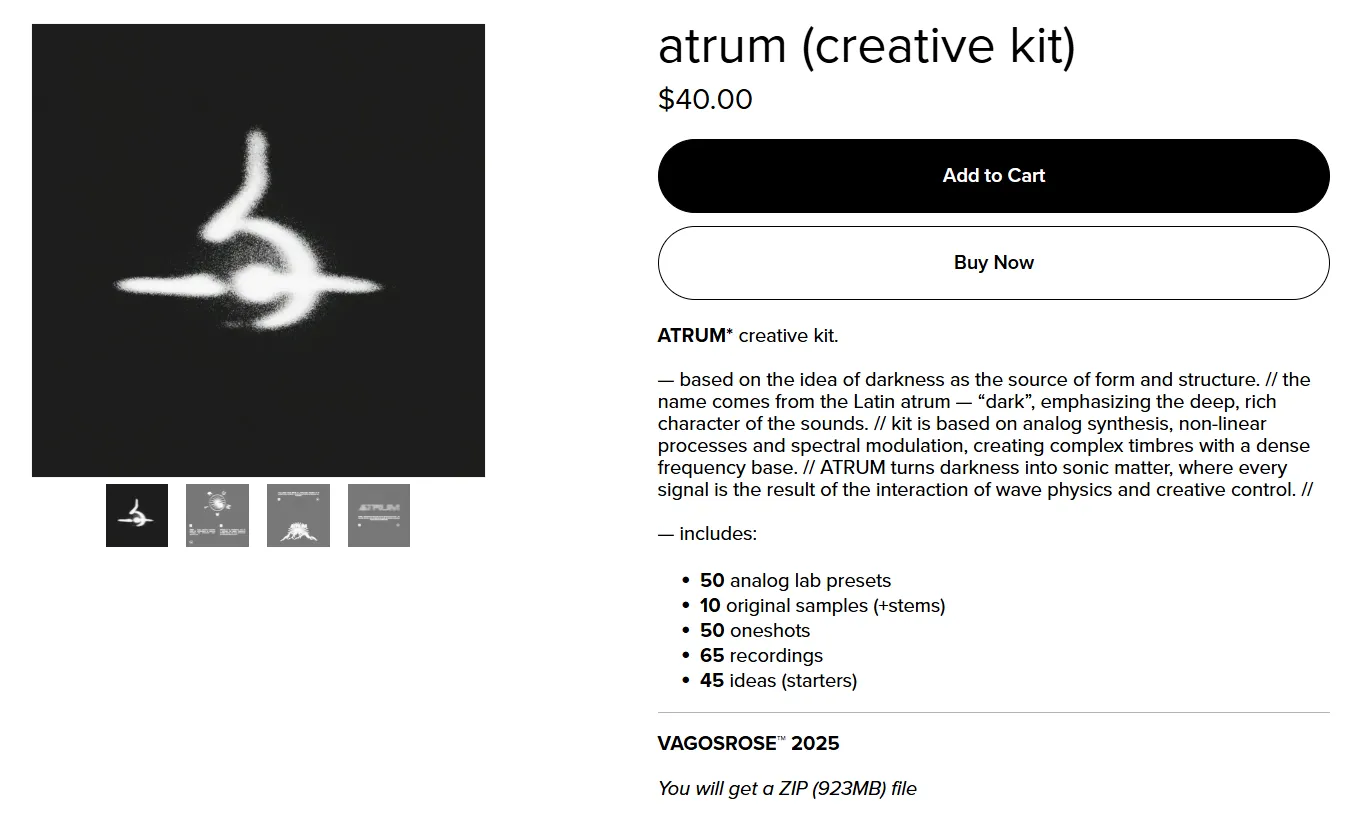 ATRUM Kit Cover
