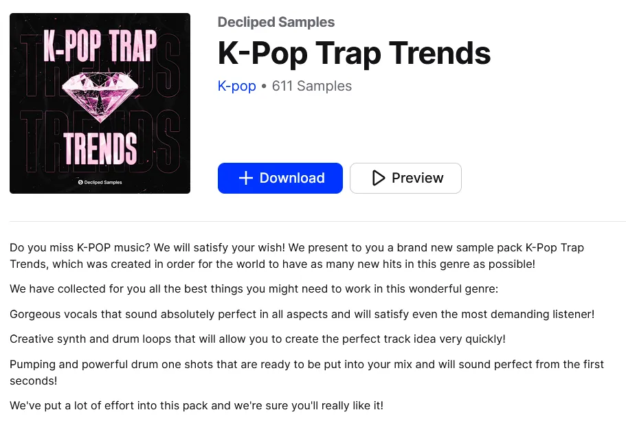 K-Pop Trap Trends Cover